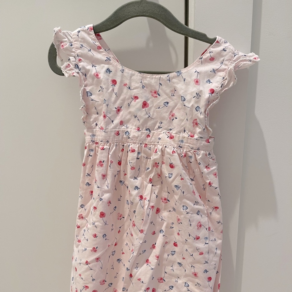 Like-New toddler girl summer floral dress from The White Company London.